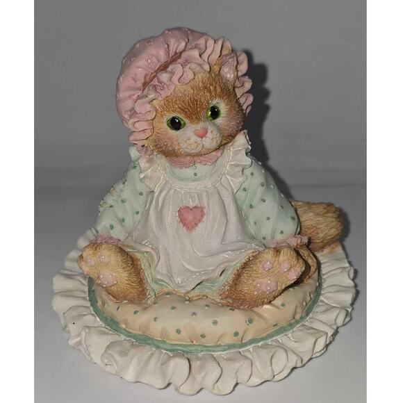 Enesco Calico Cats "Just thinking about you" 627917‎ - Picture 1 of 5